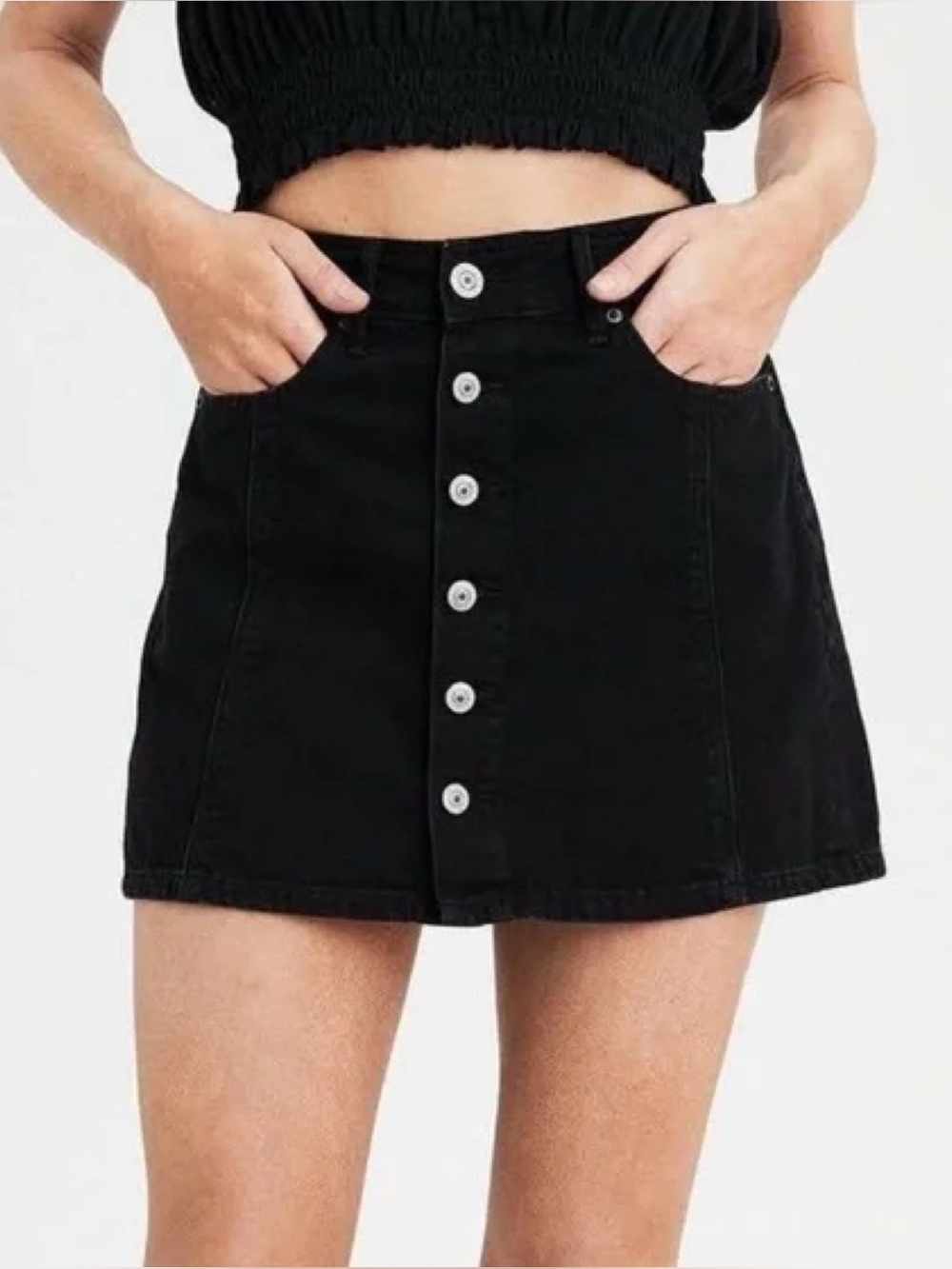 AEO Hi-Rise A Line Skirt